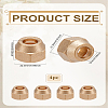 4Pcs Brass Nut FIND-LP0009-25-2