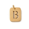 304 Stainless Steel Charms LS-STAS-R001-01G-B-1