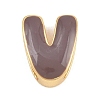 Brass Enamel Beads KK-CBA3FD6-08V-G-1