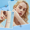 8Pcs Brass Micro Pave Grade AAA Cubic Zirconia Beads ZIRC-BBC0003-22-4