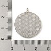 Non-Tarnish 304 Stainless Steel Pendants STAS-I307-566P-3