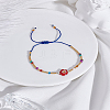 1Pc Glass Seed Beads Braided Bead Bracelets for Women BJEW-LP0002-32B-3