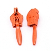 Iron Invisible Zipper Pull Slider Head IFIN-WH0057-09K-1