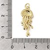 Brass Enamel Pendants KK-CJC0013-16G-05-3