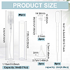 80Pcs Empty Portable Plastic Spray Perfume Bottle with 2Pcs Plastic Pump with 2Pcs Mini Transparent Plastic Funnel Hopper with 6Pcs Disposable Plastic Droppe AJEW-BC0007-50A-2