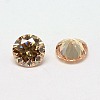 Cubic Zirconia Cabochons ZIRC-M002-4mm-3A-3