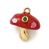 304 Stainless Steel Enamel Pendants STAS-I355-08G-05-1