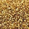 Electroplate Glass Seed Beads SEED-S042-01B-12-3