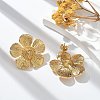 304 Stainless Steel Stud Earrings for Women STAS-Z117-04G-3