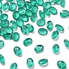 Faceted Natural Green Onyx Agate(Dyed & Heated) Cabochons G-I295-05C-16B-04-1