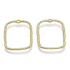 Alloy Open Back Bezel Pendants X-PALLOY-S121-81C-2