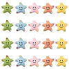 20Pcs Opaque Resin Decoden Cabochons RESI-YW0005-74-2