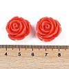 Synthetic Coral Carved Beads CORA-M001-05E-3