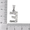 Non-Tarnish 304 Stainless Steel Pendants STAS-F235-01P-E-3