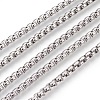 Tarnish Resistant 304 Stainless Steel Box Chains CHS-L017-07A-1