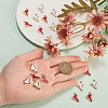 20Pcs 2 Colors Alloy Enamel Pendants PALLOY-CJ0001-137-3