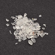 Natural Quartz Crystal Chips Beads G-L453-10