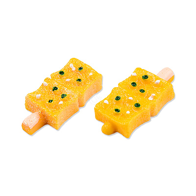 Opaque Resin Decoden Cabochons CRES-N021-164-1
