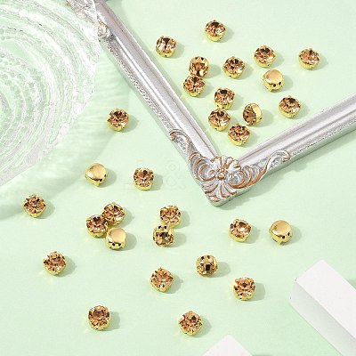 Preciosa® MAXIMA Crystal in Sew-On Cup X-PRC-SS34-10330-G-1