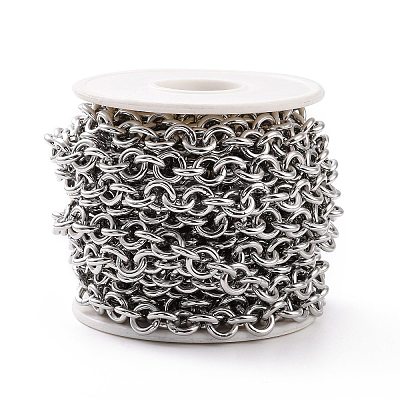 Tarnish Resistant 304 Stainless Steel Rolo Chains CHS-H013-07P-1