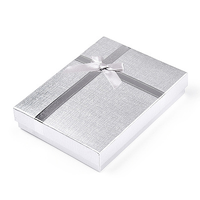 Cardboard Jewelry Necklace Boxes CBOX-T006-04G-1