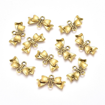 Tibetan Style Links connectors TIBEP-EA11930YKG-AG-LF-1