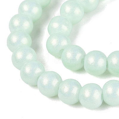 Baking Paint Glass Pearl Beads Strands DGLA-ZX001-05B-05-1