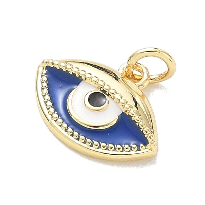 Brass Enamel Pendants KK-CBA3F25-04G-03-1