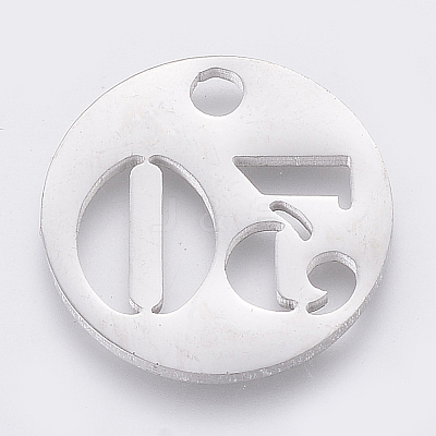 Non-Tarnish 304 Stainless Steel Pendants LS-STAS-F233-30-P-1