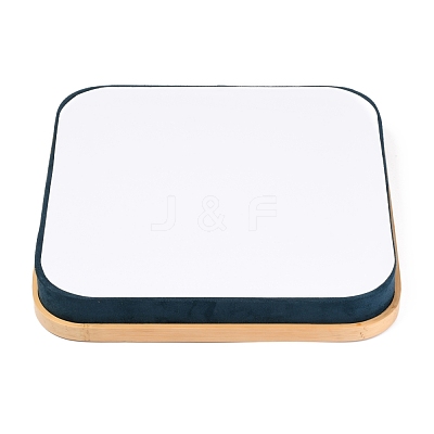 Fashion Velvet Wood Jewelry Boxes RDIS-B003-01-1