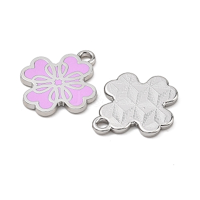 Alloy Enamel Pendants ENAM-G235-06P-05-1