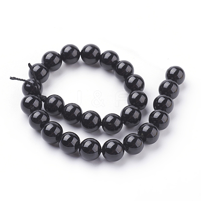 Natural Tourmaline Beads Strands G-G099-8mm-11-1