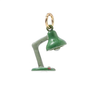 Brass Enamel Pendants KK-CBA109E-02A-1