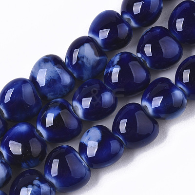 Handmade Porcelain Beads PORC-S498-15B-07-1