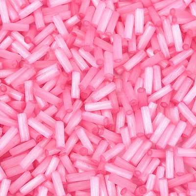 Glass Bugle Beads X-SEED-N007-28J-1