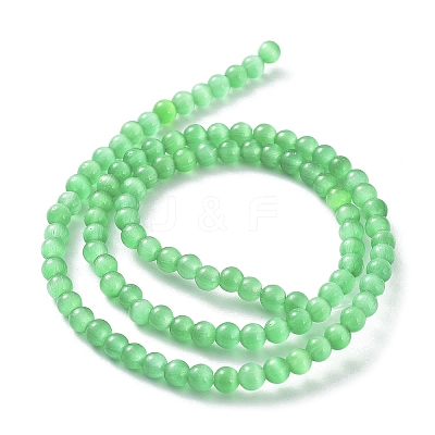Cat Eye Beads Strands CE-F022-4mm-08-1