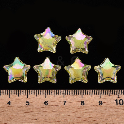 Transparent Acrylic Beads TACR-S152-02D-SS2105-1