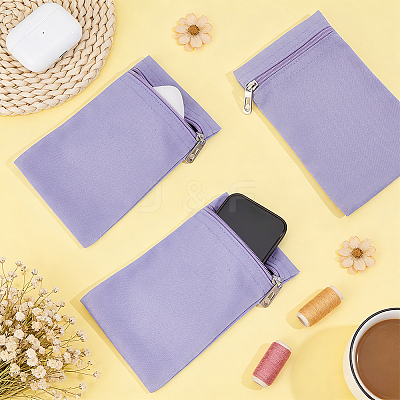 Canvas Cloth Zipper Bags ABAG-WH0077-09B-01-1