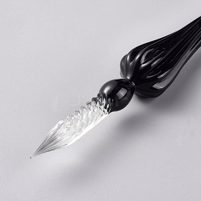 Handmade Glass Dip Pen AJEW-WH0121-43A-1