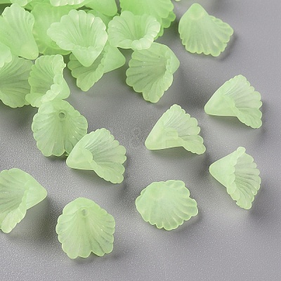 Frosted Acrylic Bead Caps LS-MACR-S371-10A-728-1
