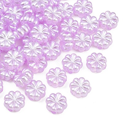 Imitation Pearl Acrylic Beads AC-CBAAA05-11B-1