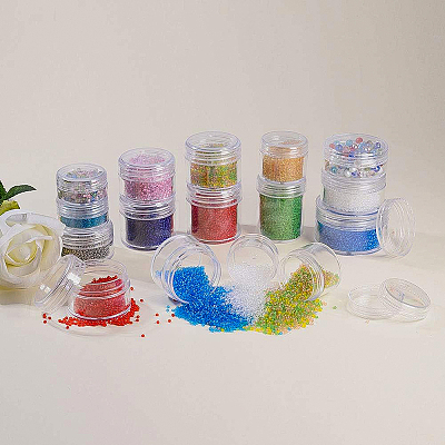 Plastic Bead Containers CON-BC0004-22B-43x36-1