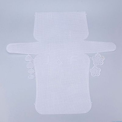 Plastic Mesh Canvas Sheets DIY-M007-06-1