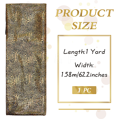 Gilding Polyester Fabric AJEW-WH0314-514C-1
