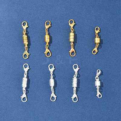 8 Styles Brass Magnetic Clasps Converter KK-FS0001-94-1