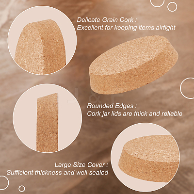 Cork Bottle Stoppers FIND-WH0139-390A-1