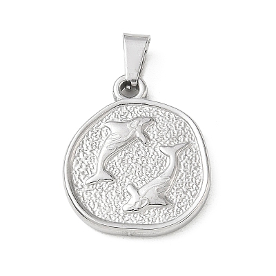 304 Stainless Steel Pendants SA-CBA34D4-03G-P-1