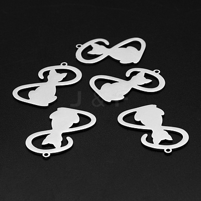 Non-Tarnish 201 Stainless Steel Pendants STAS-R111-JA681-1