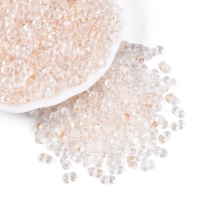 Gradient Color Transparent Acrylic Beads OACR-M023-06K-1