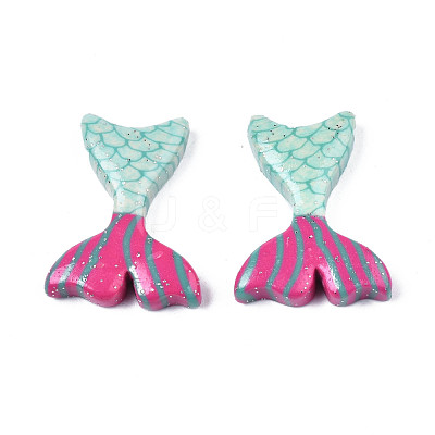 Handmade Polymer Clay Beads CLAY-N010-051B-1
